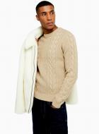 Джемпер TopMan KNITWEAR 81T47S-STN р. M бежевий