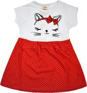 Сукня Mini Citlenbir 9030 з котом р.110 білий
