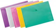 Папка-конверт А4 на кнопке пластик ассортимент Buromax BM.3926-99