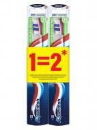 Зубная щетка Aquafresh Lizarb X-SILKY 1+1 средней жесткости 2 шт. Зубная щетка Aquafresh Lizarb X-SILKY 1+1 средней жесткости 2 шт.