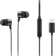 Гарнитура Lenovo USB-C Wired In-Ear Headphone black (4XD1J77351)