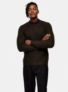 Джемпер TopMan KNITWEAR 81T54S-GRN р. S зеленый