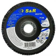 Круг лепестковый S&R Meister зачистной 125 мм P100 136125100