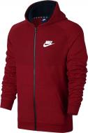 Толстовка Nike M NSW HOODIE FZ AV15 KNIT 883025-608 р. M красный