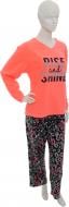 Костюм домашний женский La Nuit Coral р. M оранжевый с черным