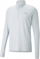 Джемпер Puma RUN FAVORITE 1/4 ZIP M 52315380 р. XL сірий