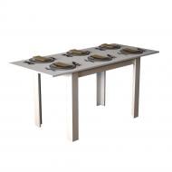 Стол раскладной Gamma Style Слайд 1110(1575)x700x750мм белый/белый