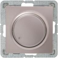 Светорегулятор поворотный OSPEL IMPRESJA 40-400 Вт IP20 титан LP-8Y/m/23