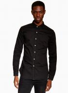 Сорочка TopMan CASUAL SHIRTS 83Q02E-BLK р. S чорний