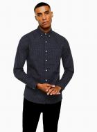 Рубашка TopMan CASUAL SHIRTS 83S17B-NAV р. S синий