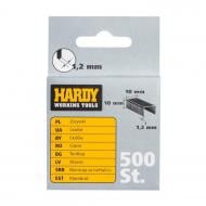 Скобы для ручного степлера Hardy 10 мм тип 140 (G) 500 шт. 2241-650010