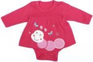 Боді дитяче для дівчинки Canini baby&kids 845 з гусінню р.50 кораловий