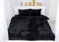 Комплект постельного белья Велюр Winter Frost 28-0007 Black Velvet 200х220 см черный MirSon