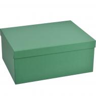 Коробка подарочная зеленая 19x13x7,5 см 1410257001