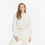 Джемпер Puma Classics Crop Hoodie 53351199 р. M белый