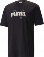 Футболка Puma TEAM GRAPHIC TEE 53825601 р.S черный