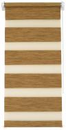 Ролета день-ніч Декорія Багама-ІІ з фіксацією на струну Золотий дуб 64x160 см