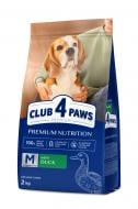 Корм сухой Club 4 Paws с уткой 2 кг