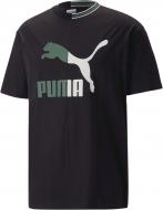 Футболка Puma PUMA CLASSICS ARCHIVE REMASTER TEE 53829601 р.S черный