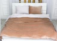 Комплект постельного белья MirSon Winter Terry 28-0014 Verbena кремовый/белый