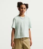 Футболка Nike G NSW TEE BOXY ESSNTL LBR FZ5559-394 р.L зеленый