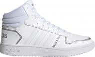 Кроссовки женские зимние Adidas HOOPS 2.0 MID FY6023 р.41 1/3 белые