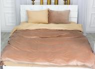 Комплект постельного белья MirSon Winter Terry 28-0015 Leucadendron кремовый/бежевый