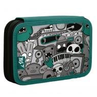 Пенал школьный Monster HP-01 двойной 532885 YES черный