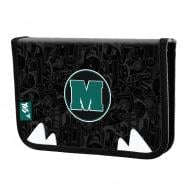 Пенал школьный Monster HP-03 одинарный с клапаном 532867 YES черный