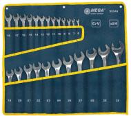 Набір ключів ріжково-накидних Mega 24 шт 35344