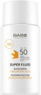 Крем сонцезахисний BABE Laboratorios Super Fluid SPF 50 для всіх типів шкіри 50 мл