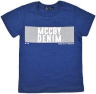 Футболка для хлопчика AKKU 9026 Mccby р.122 темно-синій