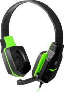 Гарнитура игровая Defender Warhead G-320 black/green 64032
