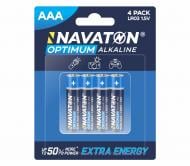 Батарейки NAVATON 4AAA-LR03-4B AAA (мизинчиковые) 4 шт. (LR03-4B)