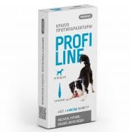 Краплі ProVET для собак 10-20 кг Profiline від бліх, кліщів, паразитів, вошей, 4 піпетки по 2,0 мл