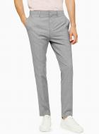 Брюки TopMan SUITS 87T36P-GRY 34R серый