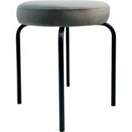 Табурет TWINSANN Toffy 500x400x400 мм серый / черный