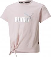 Футболка Puma ESS+ Logo Knotted Tee 84695616 рожевий