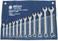 Набір ключів ріжково-накидних Mega 12 шт 35112H