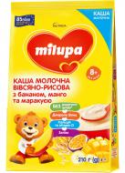 Каша молочная Milupa от 8 месяцев овсяно-рисовая с бананом манго и маракуйей 210 г 210 г