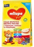 Каша молочная Milupa от 6 месяцев овсяно-рисовая с черникой ежевикой и клубникой 210 г 210 г