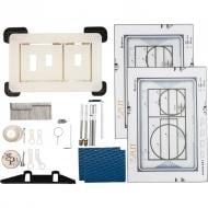 Клавіша змиву Edplit M1 5в1 для інсталяцій Sigma, Delta, AlcaPlast, Tece, Omega
