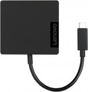 Док-станция Lenovo USB Type-C Travel Hub black (4X90M60789)