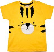 Футболка для мальчика Macma 9075 с котом р.92 желтый