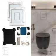 Кнопка змиву Edplit M3 для інсталяцій Grohe, чорна