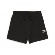 Шорти Puma CLASSICS RIBBED A-LINE SHORTS 62425401 р. XL чорний