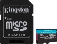 Карта пам'яті Kingston microSDXC 128 ГБ UHS-I Class 3 (U3) (SDCG3/128GB) Canvas Go! Plus V30