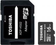 Карта пам'яті TOSHIBA microSDHC 16 ГБ UHS-I (THN-M203K0160EA) M203 U1