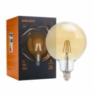 Лампа світлодіодна Emilight Gold G125 6 Вт E27 3000 К 220 В прозора Filament G125-6W-3000K-E27-G з