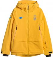 Куртка жіноча зимова 4F 4FOAW25TTJAF1046-71S р.XL жовта